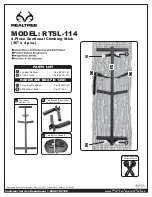 Предварительный просмотр 5 страницы Realtree RTSL-114 Instruction & Safety Manual