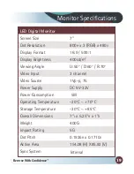 Preview for 19 page of Rear view safety 1/3" Sharp Color CCD Installation Instructions Manual