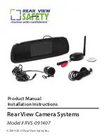 Rear view safety RVS-091407 Product Manual preview