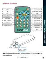 Preview for 11 page of Rear view safety RVS-2770-DVR Instruction Manual