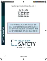 Preview for 6 page of Rear view safety RVS-355W Instruction Manual