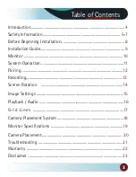 Preview for 3 page of Rear view safety RVS-424W Product Manual