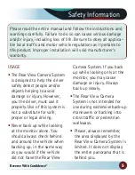 Preview for 5 page of Rear view safety RVS-424W Product Manual