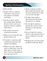 Preview for 6 page of Rear view safety RVS-424W Product Manual