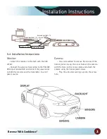 Preview for 3 page of Rear view safety RVS-5350-W Product Manual Installation & Instructions