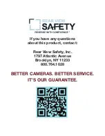 Preview for 12 page of Rear view safety RVS-5350-W Product Manual Installation & Instructions