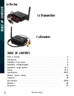 Preview for 2 page of Rear view safety RVS-550W Instruction Manual