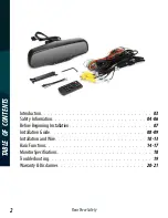 Preview for 2 page of Rear view safety RVS-718-3SC Instruction Manual