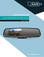 Preview for 1 page of Rear view safety RVS-718 DCT Instruction Manual