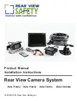 Preview for 1 page of Rear view safety RVS-770612 Product Manual