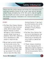 Preview for 5 page of Rear view safety RVS-770613 Product Manual