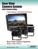 Rear view safety RVS-770615 Product Manual Installation & Instructions preview