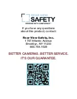 Preview for 27 page of Rear view safety RVS-770615 Product Manual Installation & Instructions