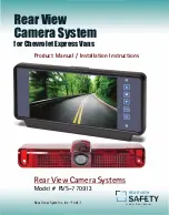 Rear view safety RVS-770913 Product Manual Installation & Instructions preview