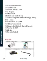 Preview for 10 page of Rear view safety RVS-ML700 Instruction Manual