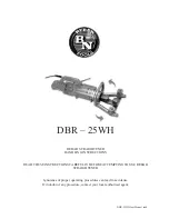 Rebar Tools DBR-25WH Handling Instructions Manual preview