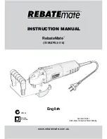 Preview for 1 page of RebateMate S1M-ZP33-110 Instruction Manual