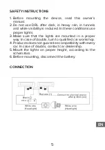 Preview for 5 page of Rebel Light URZ3329 Owner'S Manual