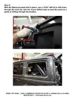 Preview for 4 page of REBEL OFF ROAD BLACKOUT WINDOW STORAGE SYSTEM Installation Instructions Manual