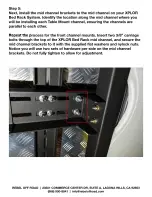 Preview for 6 page of REBEL OFF ROAD XPLOR BED RACK Installation Instructions Manual