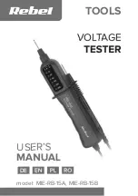 Rebel TOOLS MIE-RB-15A User Manual preview