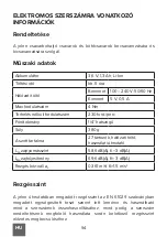 Предварительный просмотр 94 страницы Rebel TOOLS RB-1001 User Manual