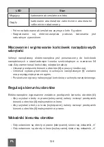 Предварительный просмотр 126 страницы Rebel TOOLS RB-1001 User Manual