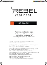 Rebel 47 BLACK Assembly And Operating Instructions Manual предпросмотр