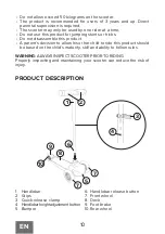 Предварительный просмотр 10 страницы Rebel ZAB0121 User Manual