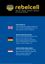 Rebelcell 12V140 AV User Manual preview