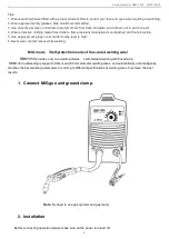 Предварительный просмотр 4 страницы Reboot NIG135E Operation Manual