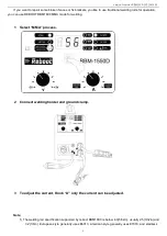 Preview for 5 page of Reboot RBM-1500 Operation Manual