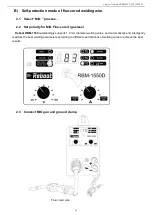 Preview for 14 page of Reboot RBM-1500 Operation Manual