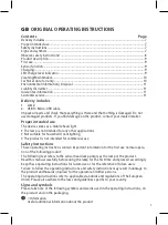 Предварительный просмотр 7 страницы RECA R280S Operating Instructions Manual