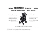 Preview for 1 page of RECARO Akuna Instructions For Use Manual