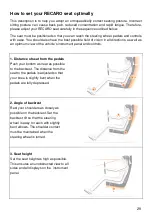 Preview for 31 page of RECARO Ergomed Operating Instructions Manual