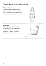 Preview for 48 page of RECARO Ergomed Operating Instructions Manual