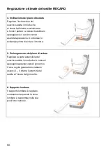 Preview for 62 page of RECARO Ergomed Operating Instructions Manual