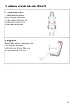 Preview for 63 page of RECARO Ergomed Operating Instructions Manual