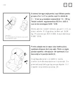 Preview for 148 page of RECARO MILANO SEATFIX Instructions For Installation And Use Manual