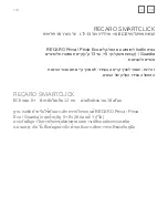 Preview for 118 page of RECARO SMARTCLICK Instructions For Installation And Use Manual