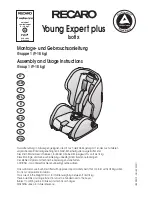 RECARO Young Expert plus Assembly And Usage Instructions preview