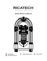 Recatech RR950 RETRO JUKEBOX User Manual preview