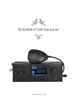 Recent RS-918SSB Manual preview