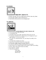 Предварительный просмотр 7 страницы Recharge Mower G1-RM10 Safety & Operating Instructions Manual