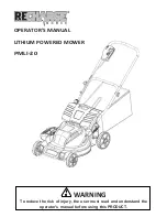 Recharge Mower PMLI-20 Operator'S Manual preview