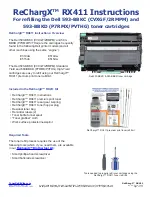 ReChargx RX411 Instructions Manual preview