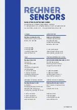 Preview for 22 page of Rechner Sensors EasyTeach Instruction Manual