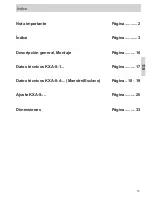 Preview for 15 page of Rechner Sensors KXA-5-1-N-A Series Operating Instructions Manual