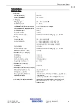 Preview for 9 page of Rechner Sensors N-132 IL Series Adjustment Instructions Manual